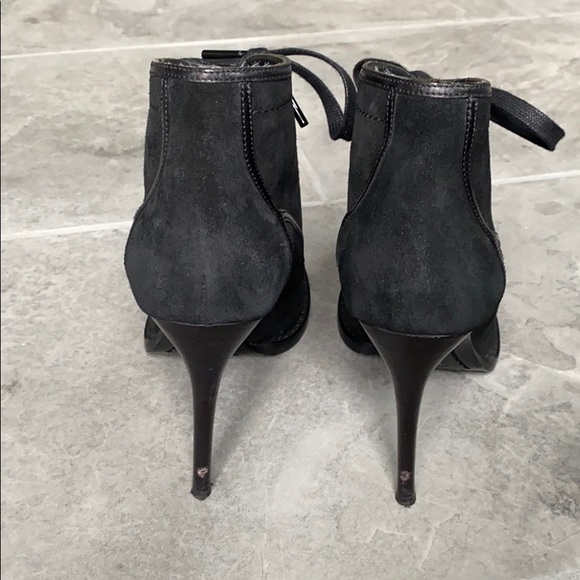 BURBERRY Prorsum Suede/fur Ankle boots - Picture 3 of 7